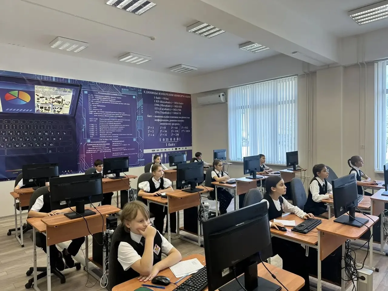 Сегодня в школе проходит ВСОШ по математике!