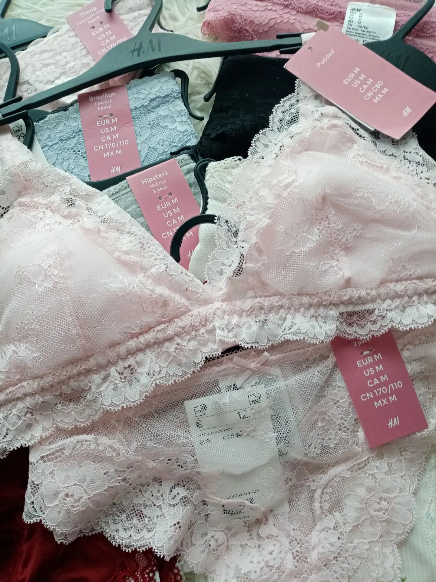 Мини лот белье hm original