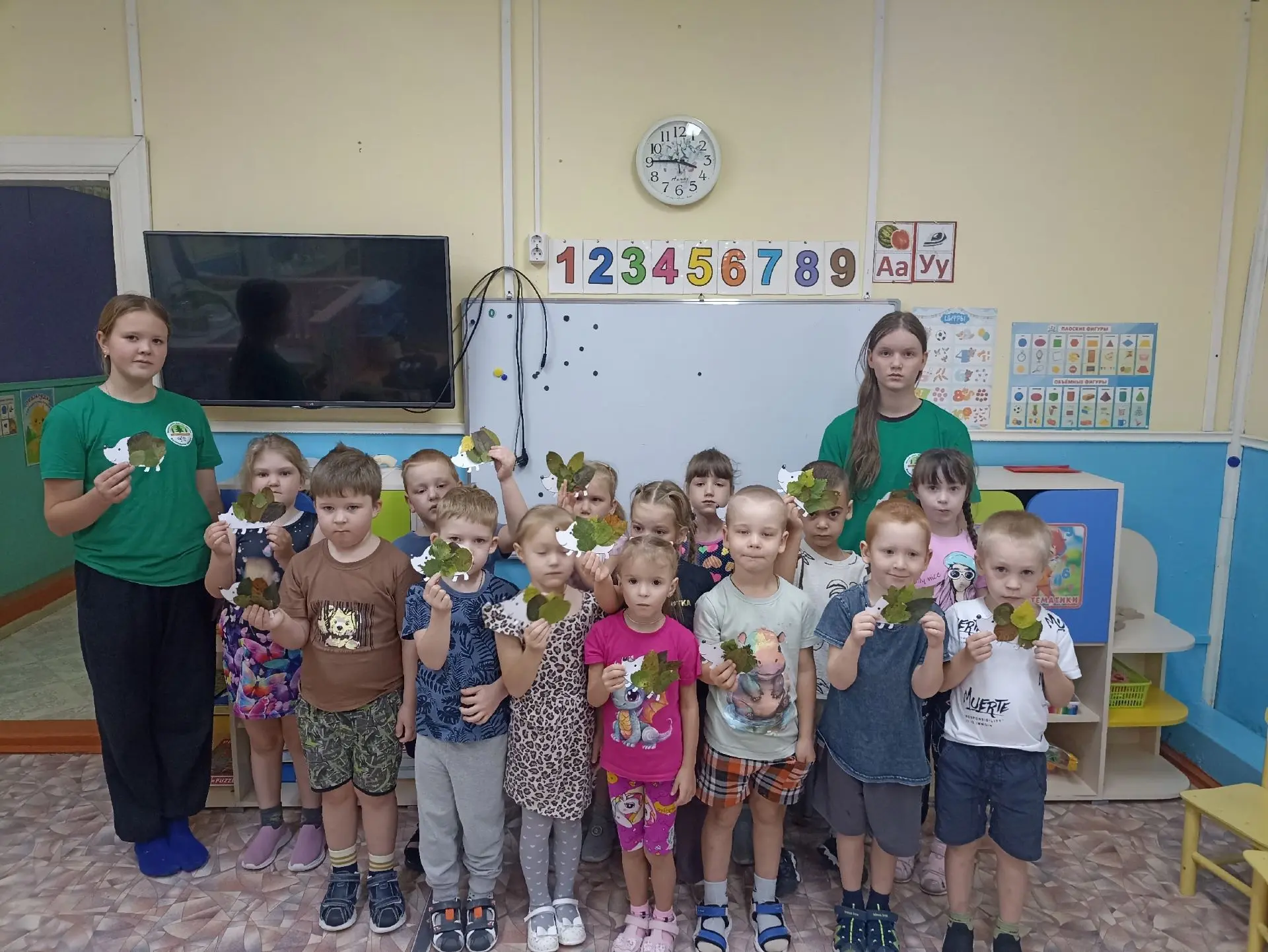 🍂🦔 Сегодня воспитанники детского сада «Берёзка» встречали необычных гостей — к ним пр...