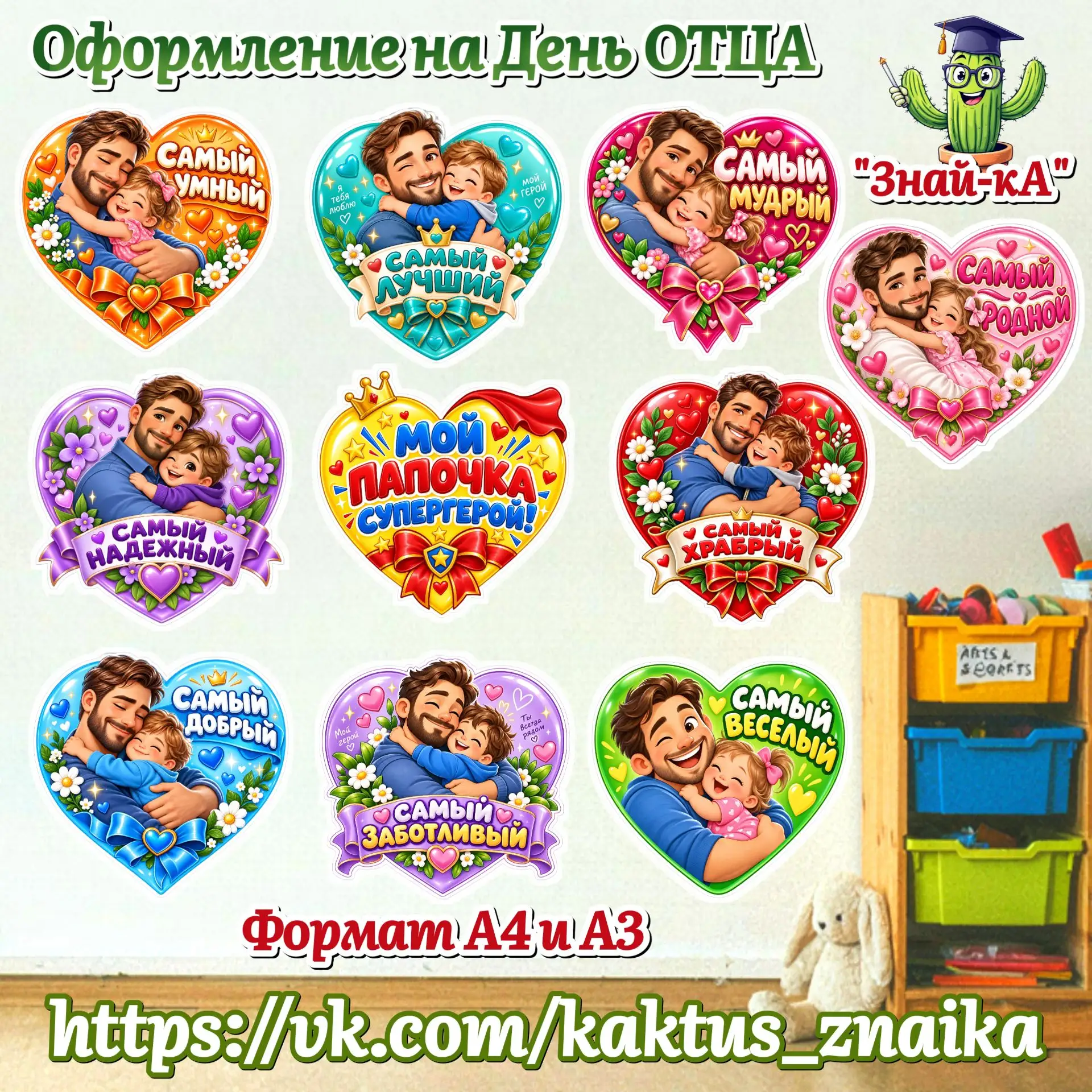 Оформление на День ОТЦА 😍