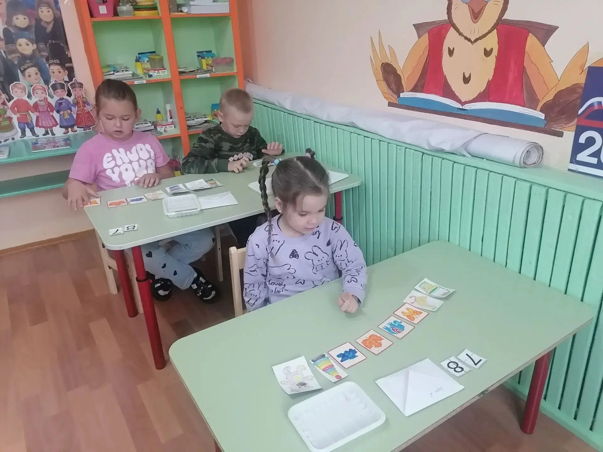 Разновозрастная группа п.Вольновка.                       Познавательное развитие. ФЭМП.