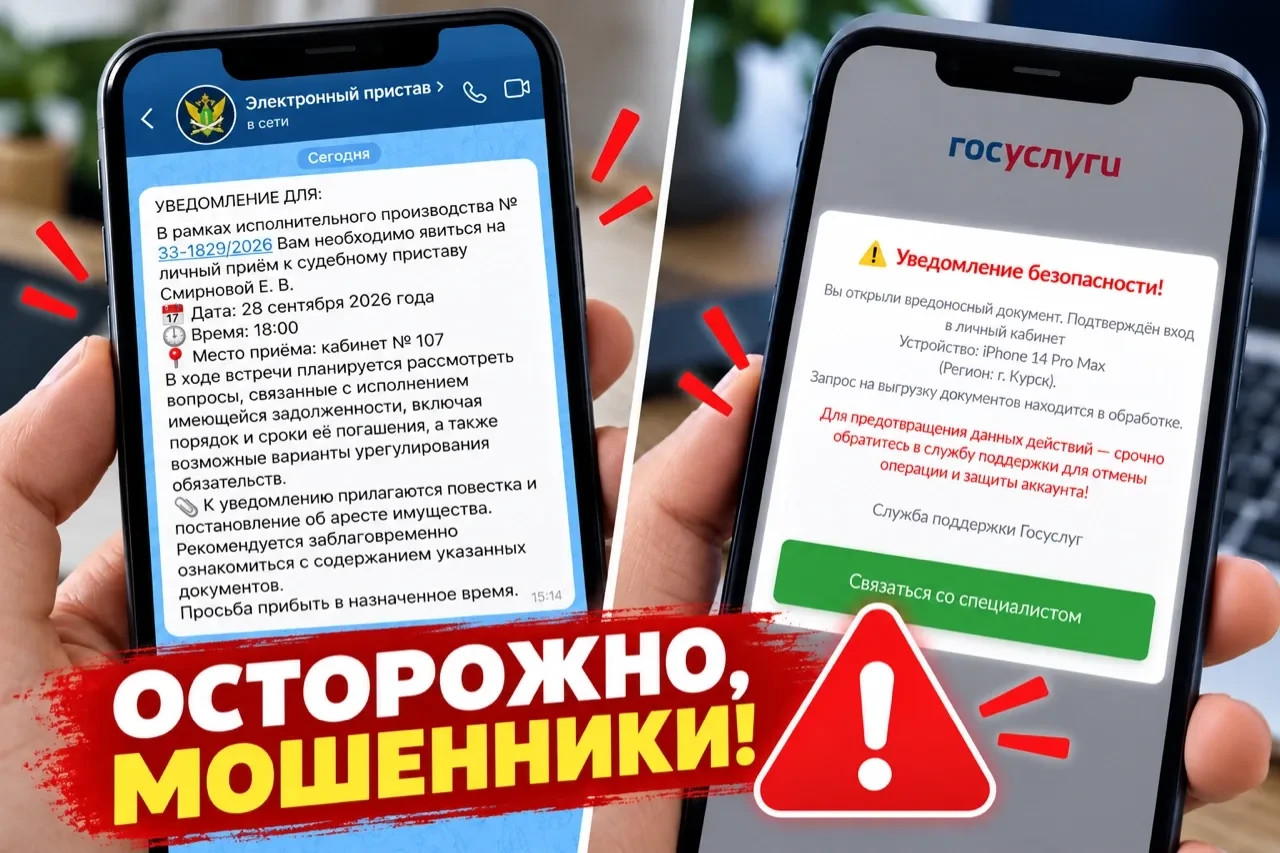 🛡️ Приставы предупредили о мошеннических сообщениях в MAX