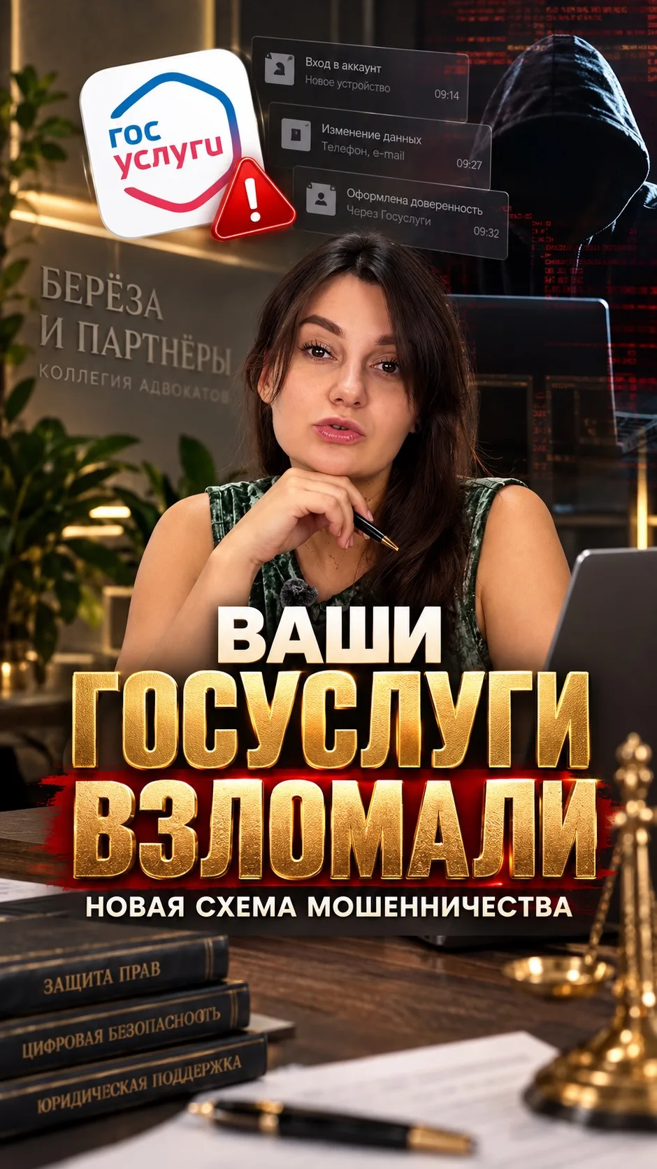 🌐«Ваши Госуслуги взломали»: новая схема мошенничества