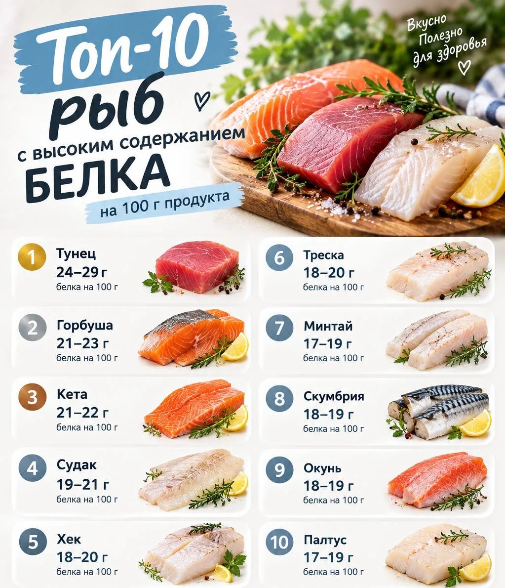 Почему рыбу стоит регулярно включать в рацион?
