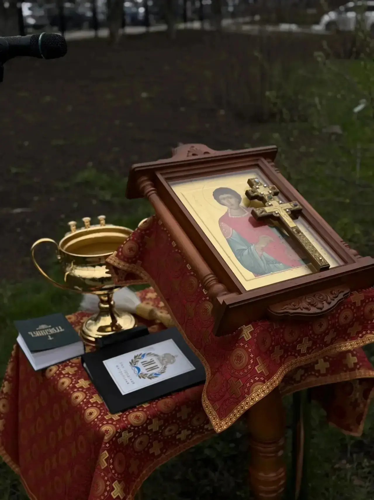 Освящение закладного камня будущего храма 🕊