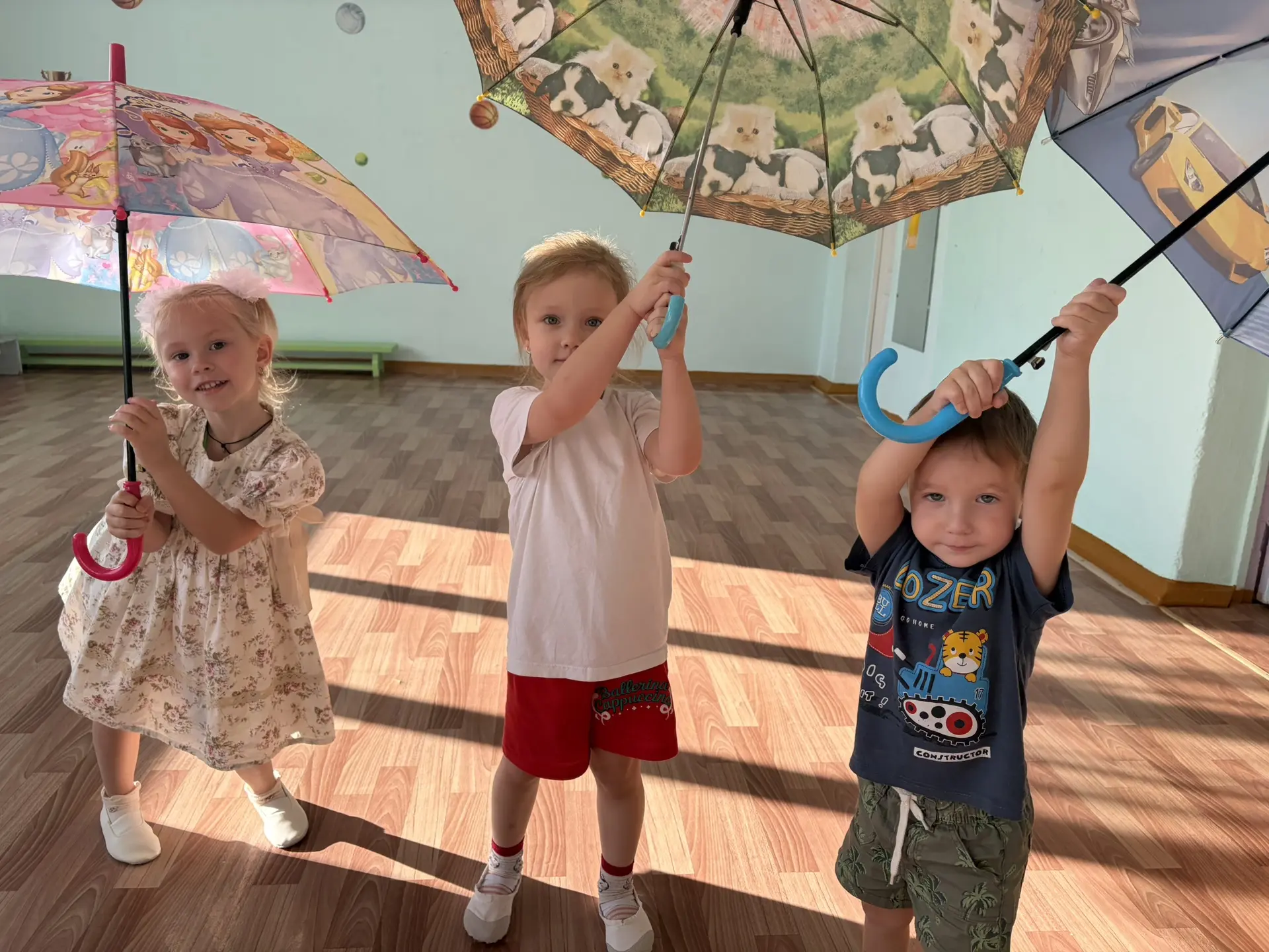 9.10 в Бродовском детском саду прошло спортивное развлечение «Веселый дождик». 💦☂️