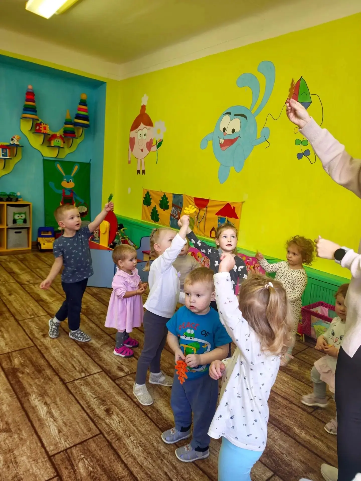 🍁Сегодня у самых юных ребят прошло удивительное, яркое и очень полезное занятие с псих...