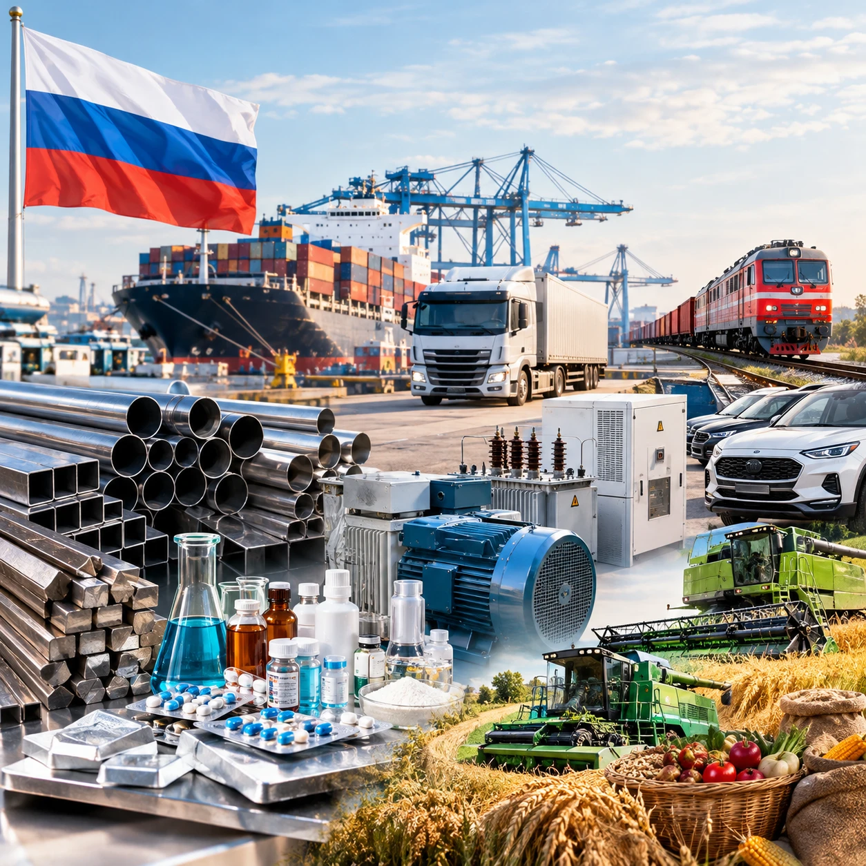 Медленно, но верно: российский несырьевой неэнергетический экспорт вырос на 8%