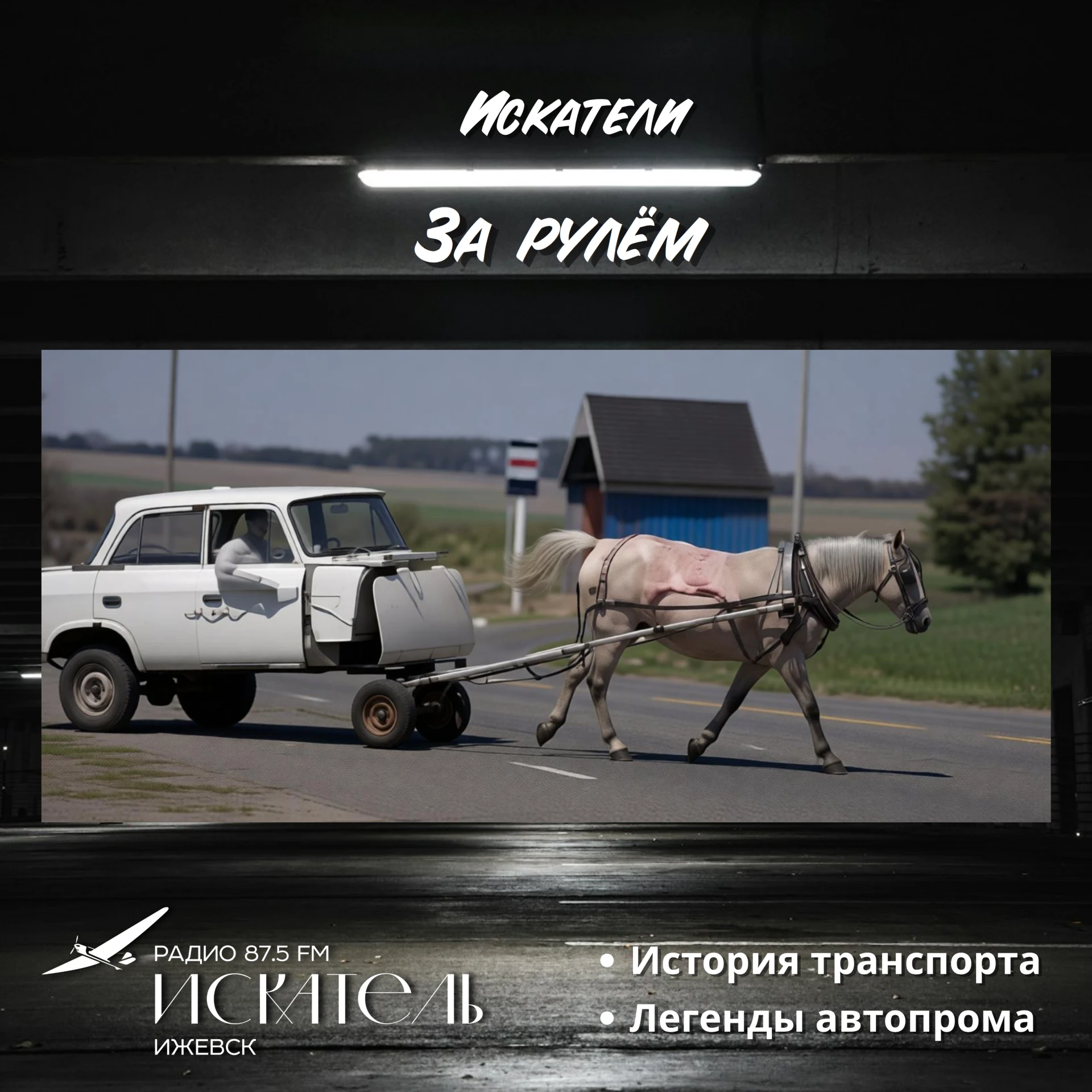 Ижевский «Москвич» в роли кареты 🐴