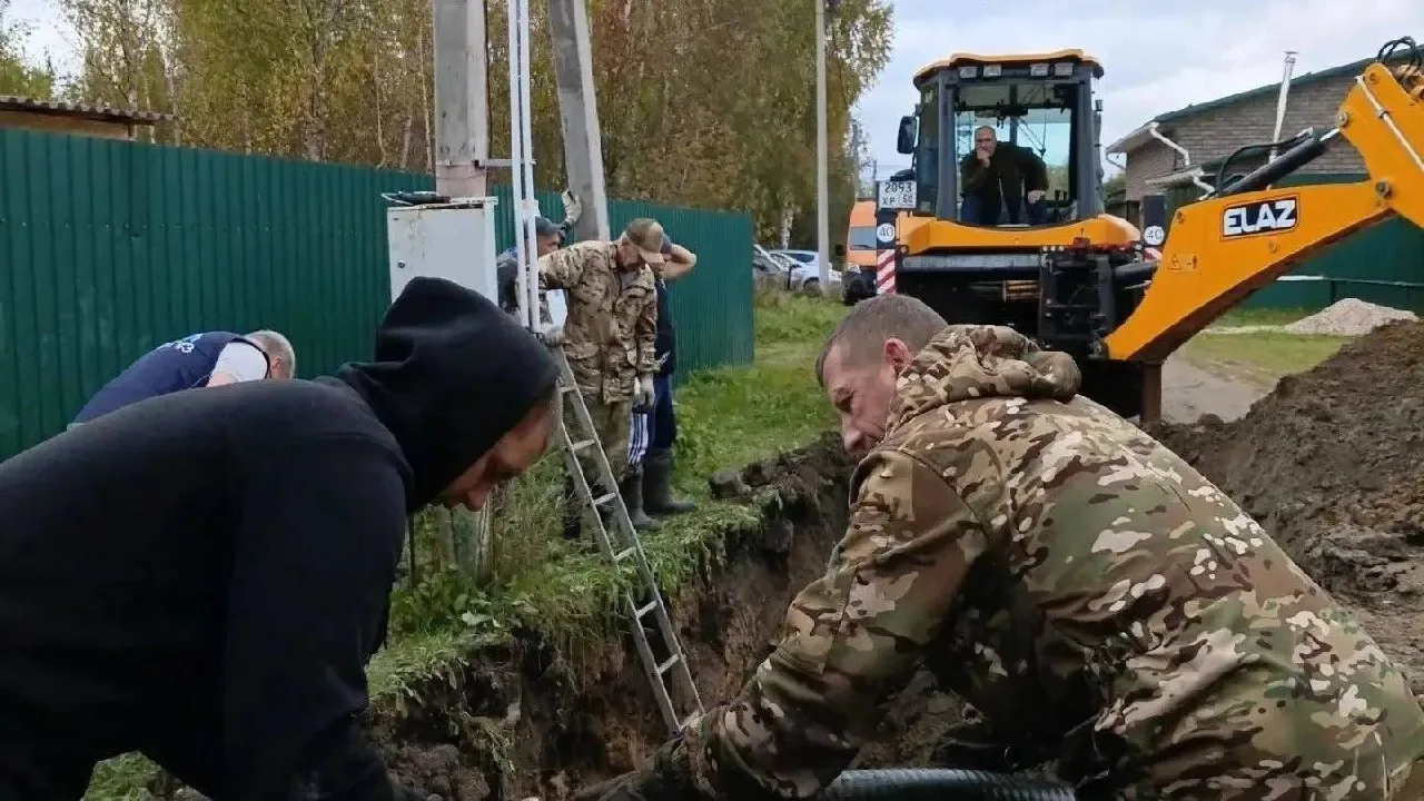 В Орехово-Зуеве обновили участок канализационной сети на улице Кирова. Работы провели, ...