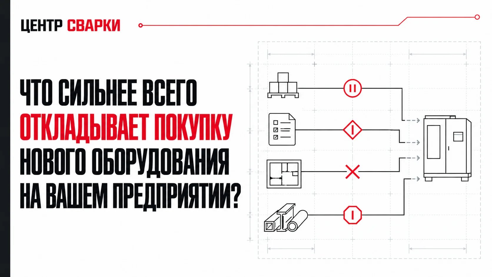 Что откладывает покупку нового оборудования?