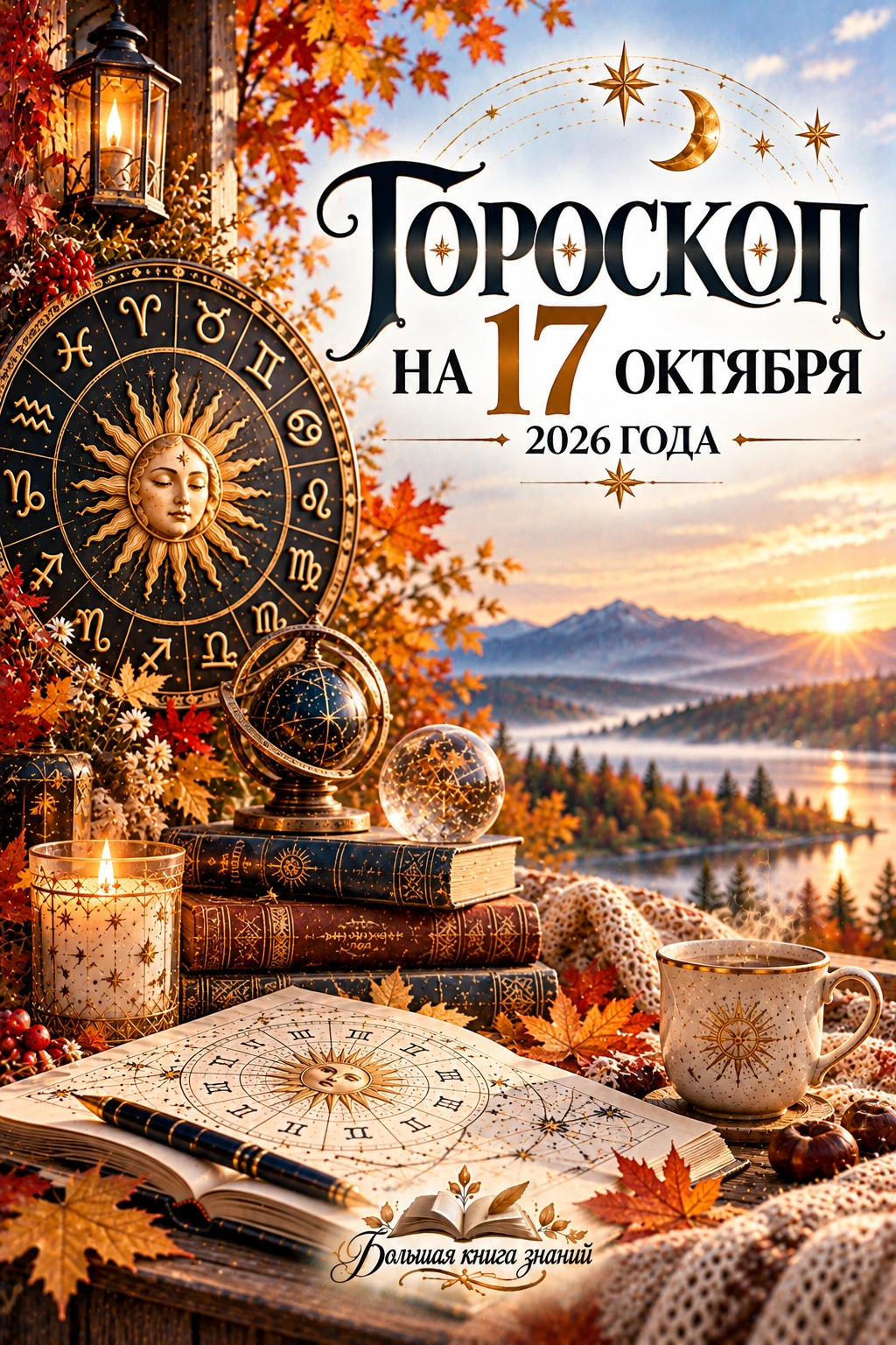 🔮 ГОРОСКОП НА 17 ОКТЯБРЯ 2026 ГОДА
