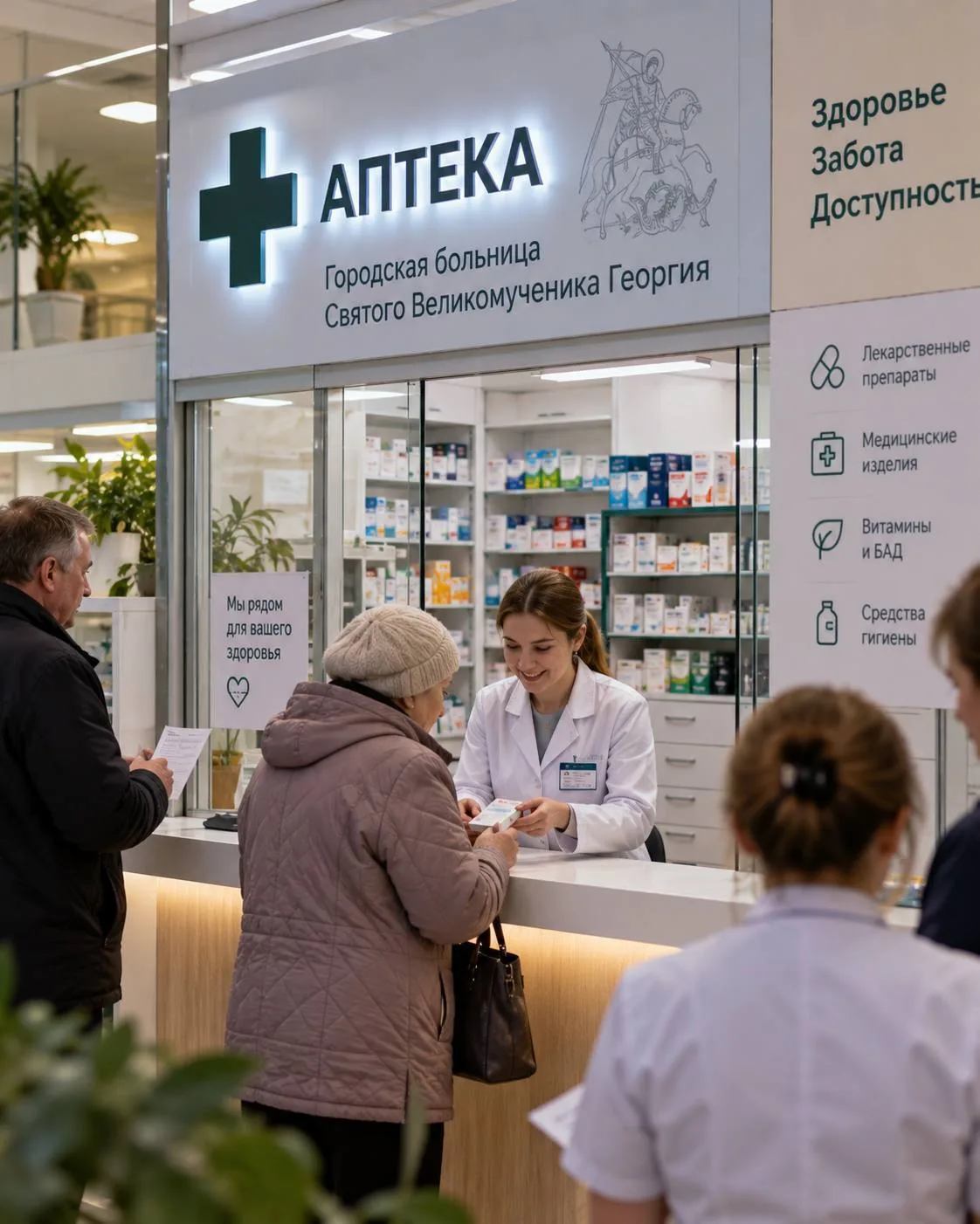🏥 Петербург — в больнице Святого Георгия открыли обновлённую аптеку