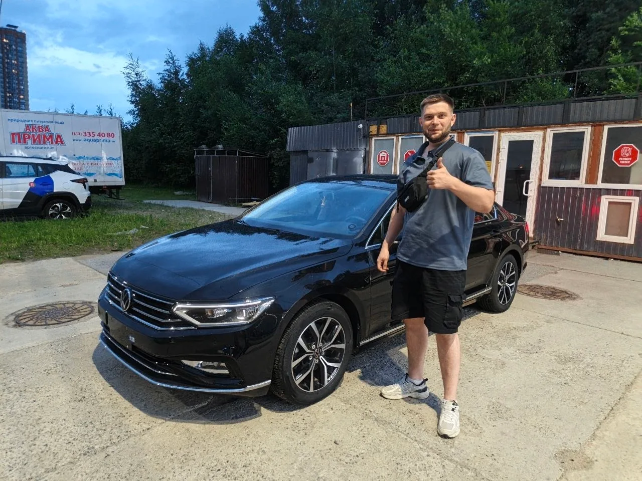 Передали Volkswagen Magotan нашему клиенту. Поздравляем Сергея из Санкт-Петербурга!!!