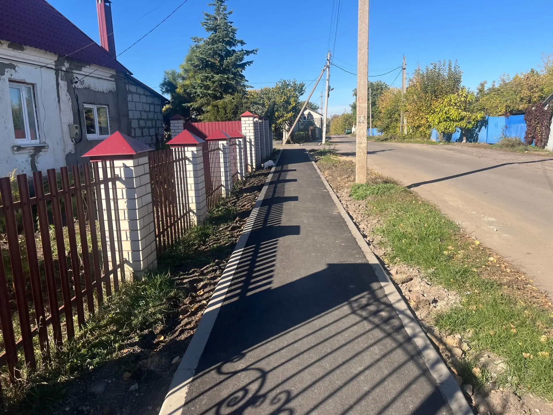 В Гремячье появился новый тротуар: 477 метров комфорта 🚶‍♂️