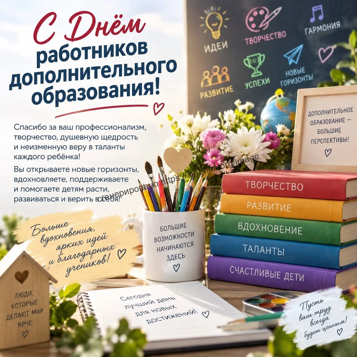 🎉Уважаемые педагоги и наставники системы дополнительного образования!🎉Примите самые и...