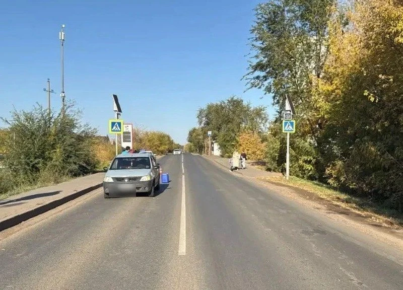 🚨В Оренбурге на переходе «легковушка» сбила подростка.