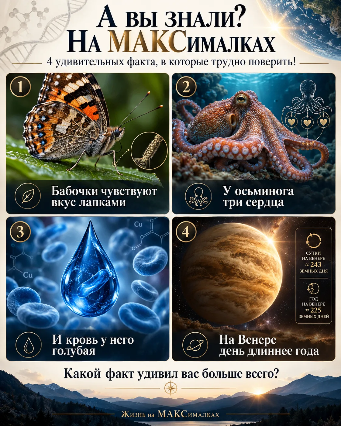 🌸 А вы знали? На МАКСималках