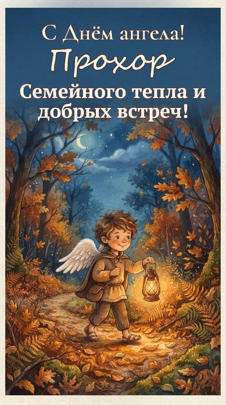 💐 8 октября — с именинами, Прохор!