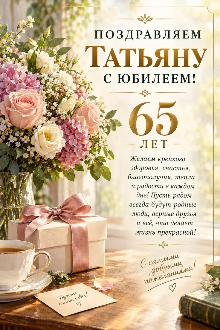 #сднёмрождения #65лет