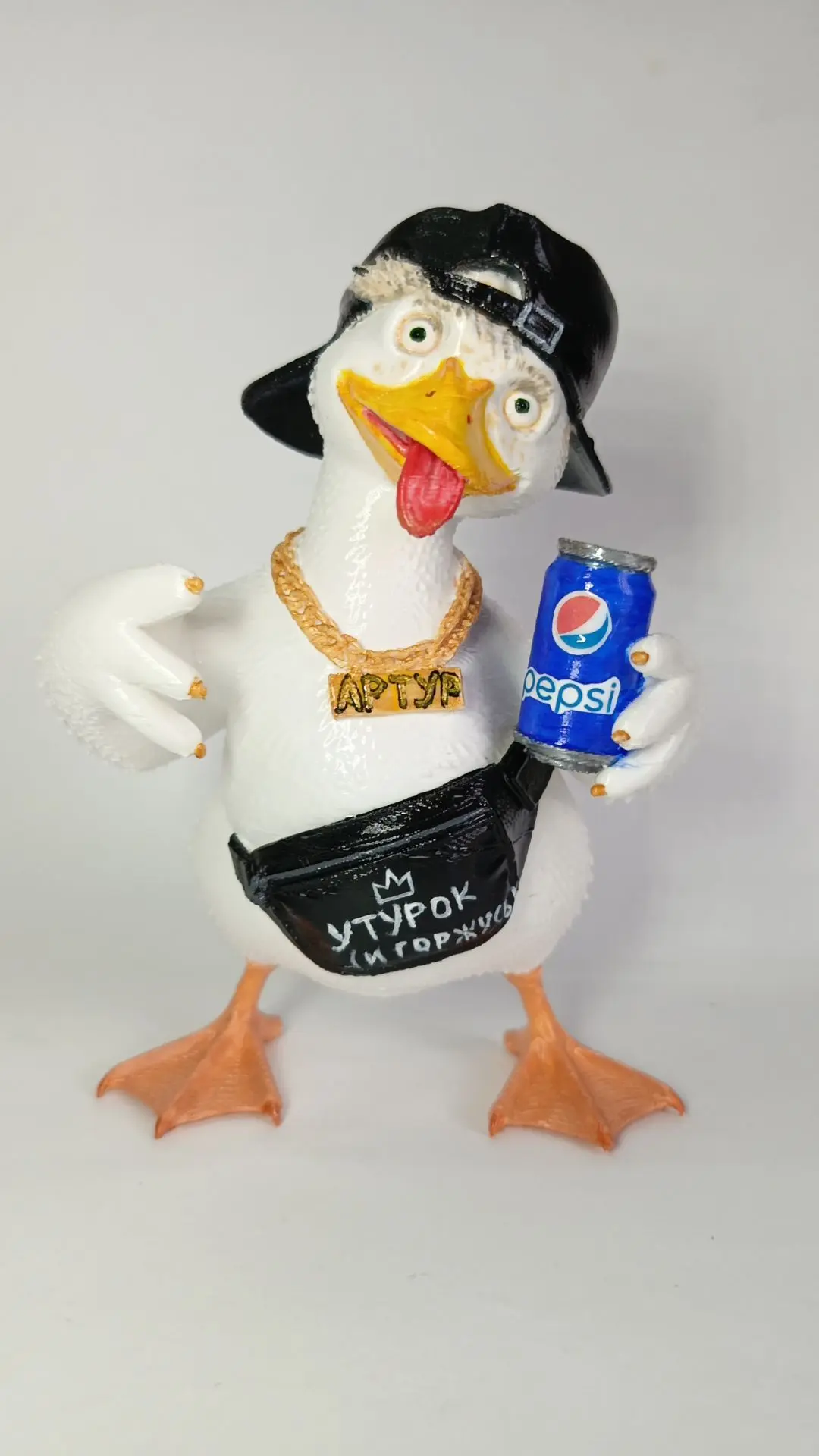СДЕЛАНО НА ЗАКАЗ✅Интерьерная статуэтка 🦆 Напечатанные на 3д принтере, окрашенная акрил...