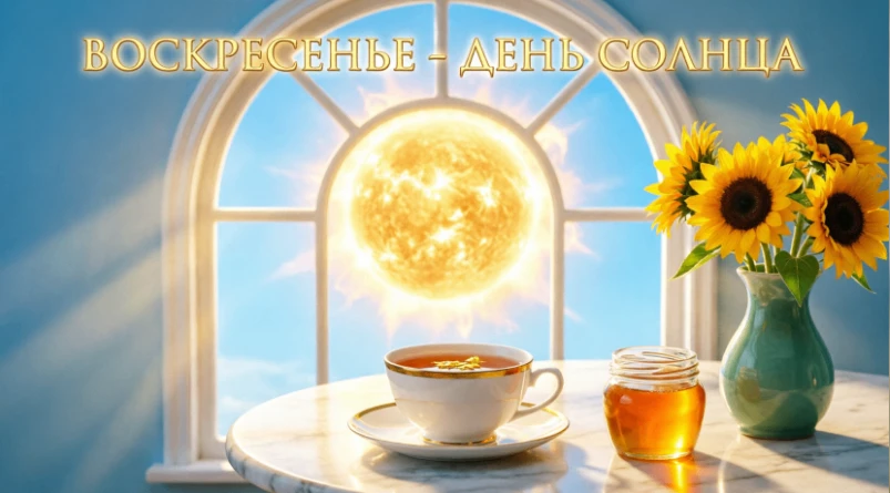 ☀️ Воскресенье — день Солнца: Как зарядиться энергией и сиять всю неделю?