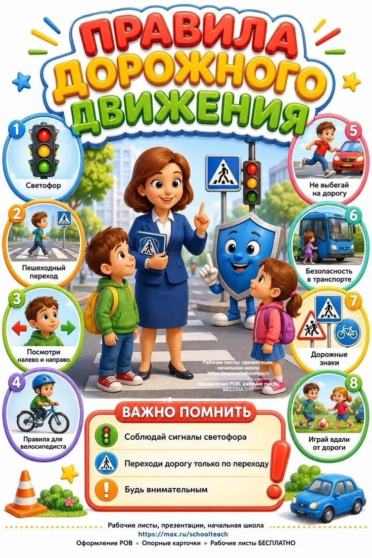 🚦👦👧Наши ученики продолжают покорять олимпиаду «Безопасные дороги» на Учи.ру! 🎉