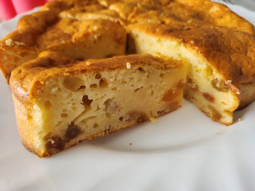 🥧Сметанник с изюмом