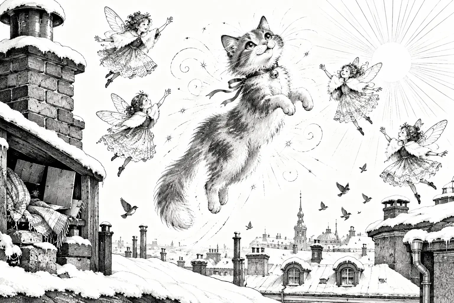 Сказка про кошку по имени Кошка