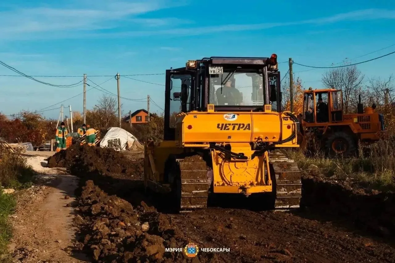 ⭐️ В Чебоксарах девять улиц частного сектора уже с новым асфальтом