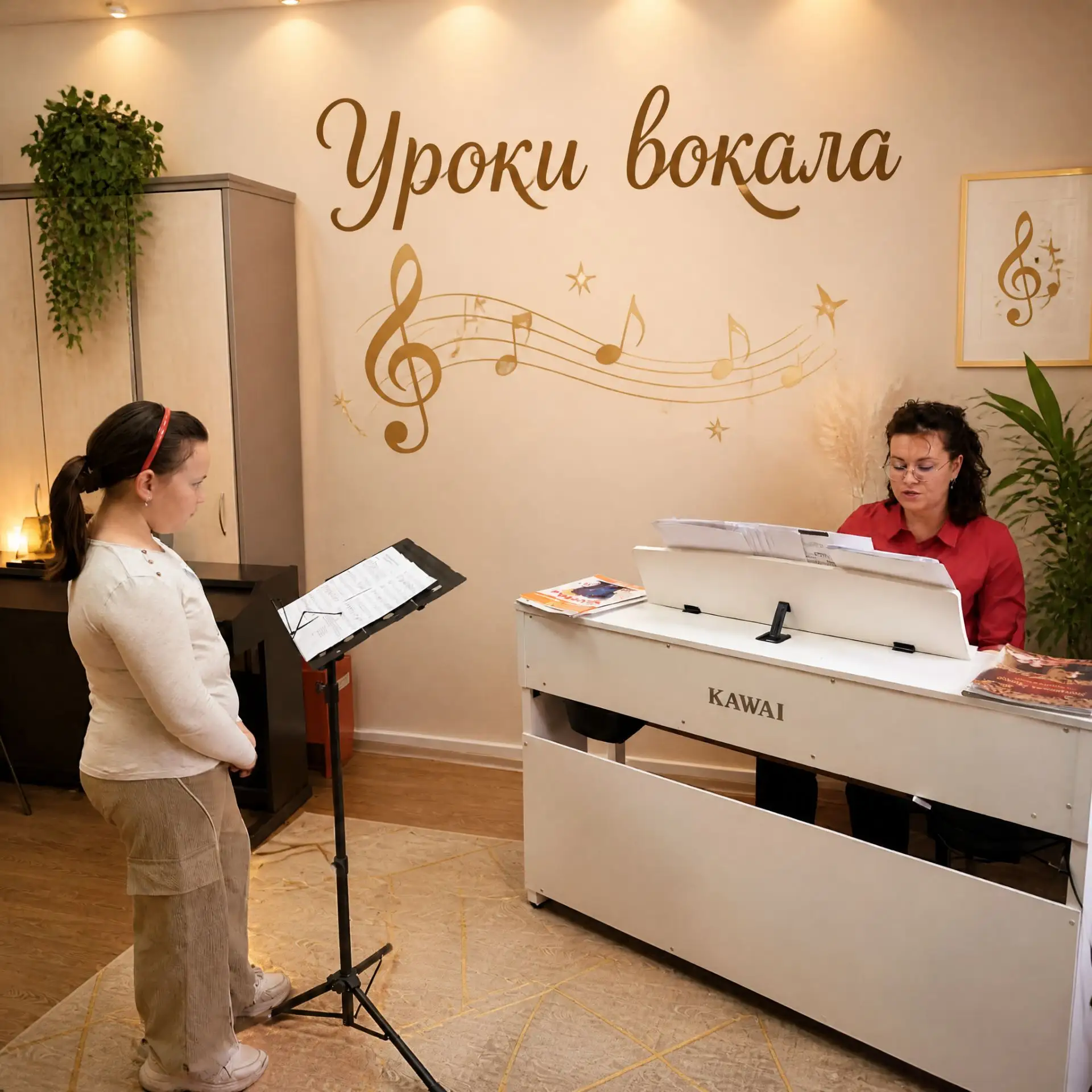 🎤 Мы заглянули на урок вокала — и захотелось петь вместе! ✨