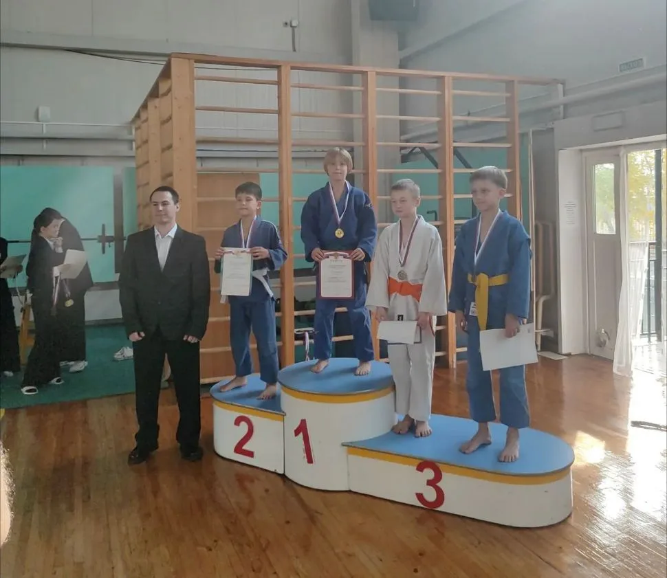 1 место по дзюдо у кувандычанина Артёма Асеева