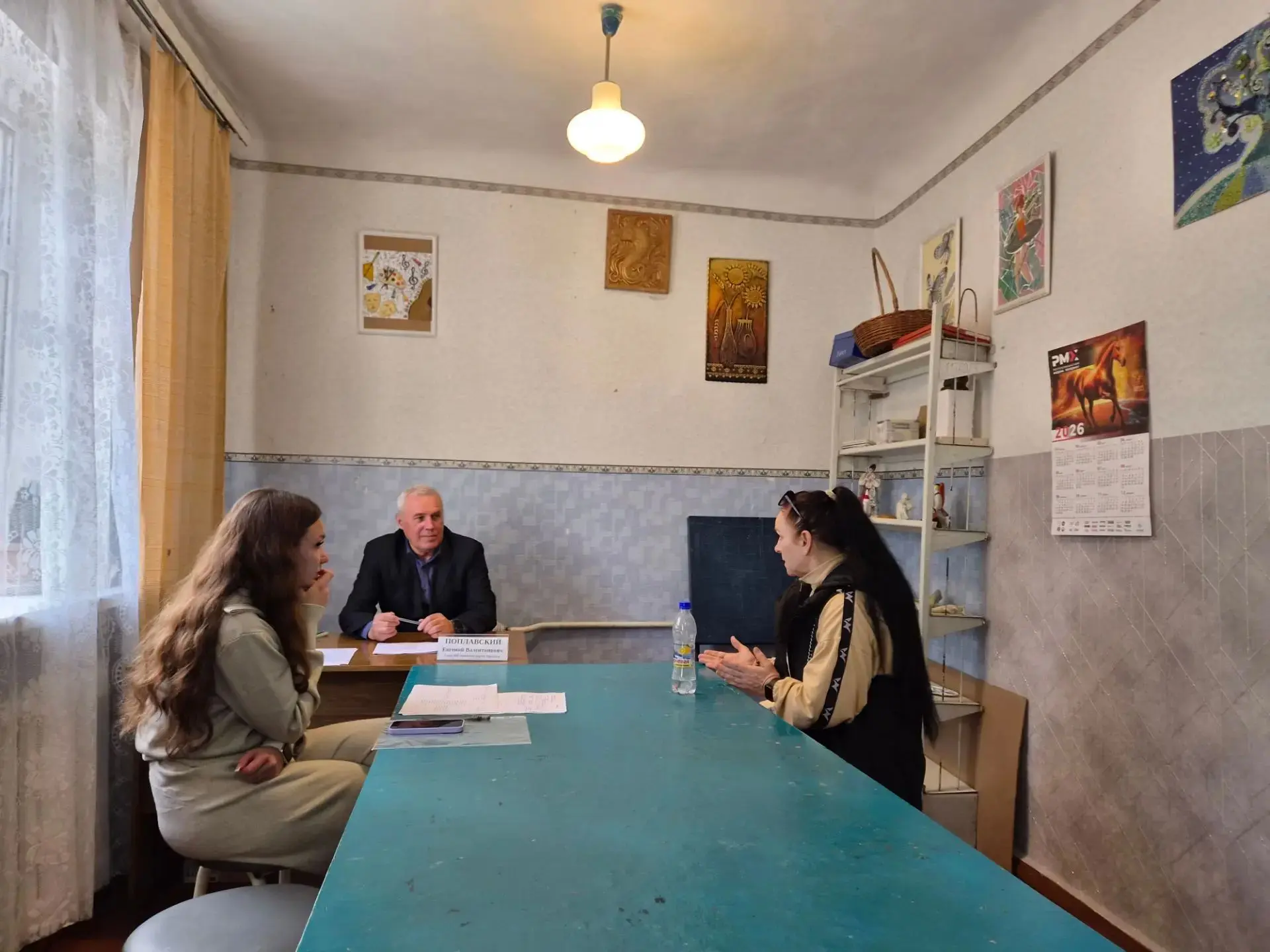Провел личный прием граждан в отделении филиала государственного фонда «Защитники Отече...