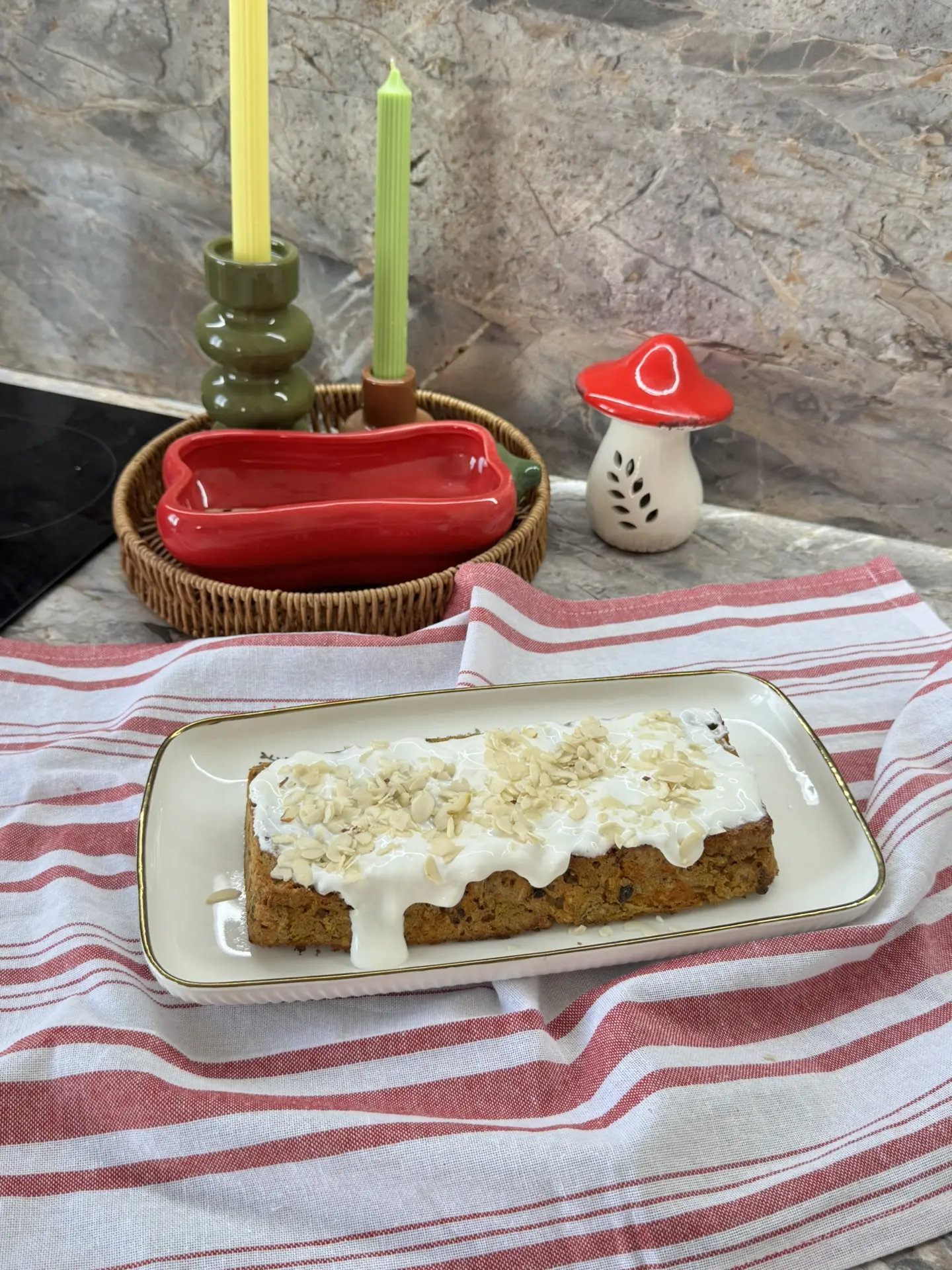 — тыквенно-яблочный кекс 🥧