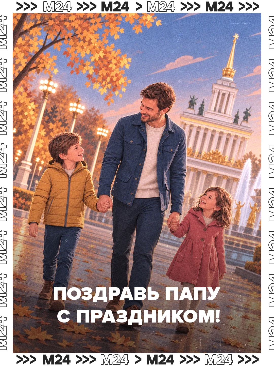 Папы не всегда говорят о любви вслух, но их поддержка — самая надёжная на свете ❤️