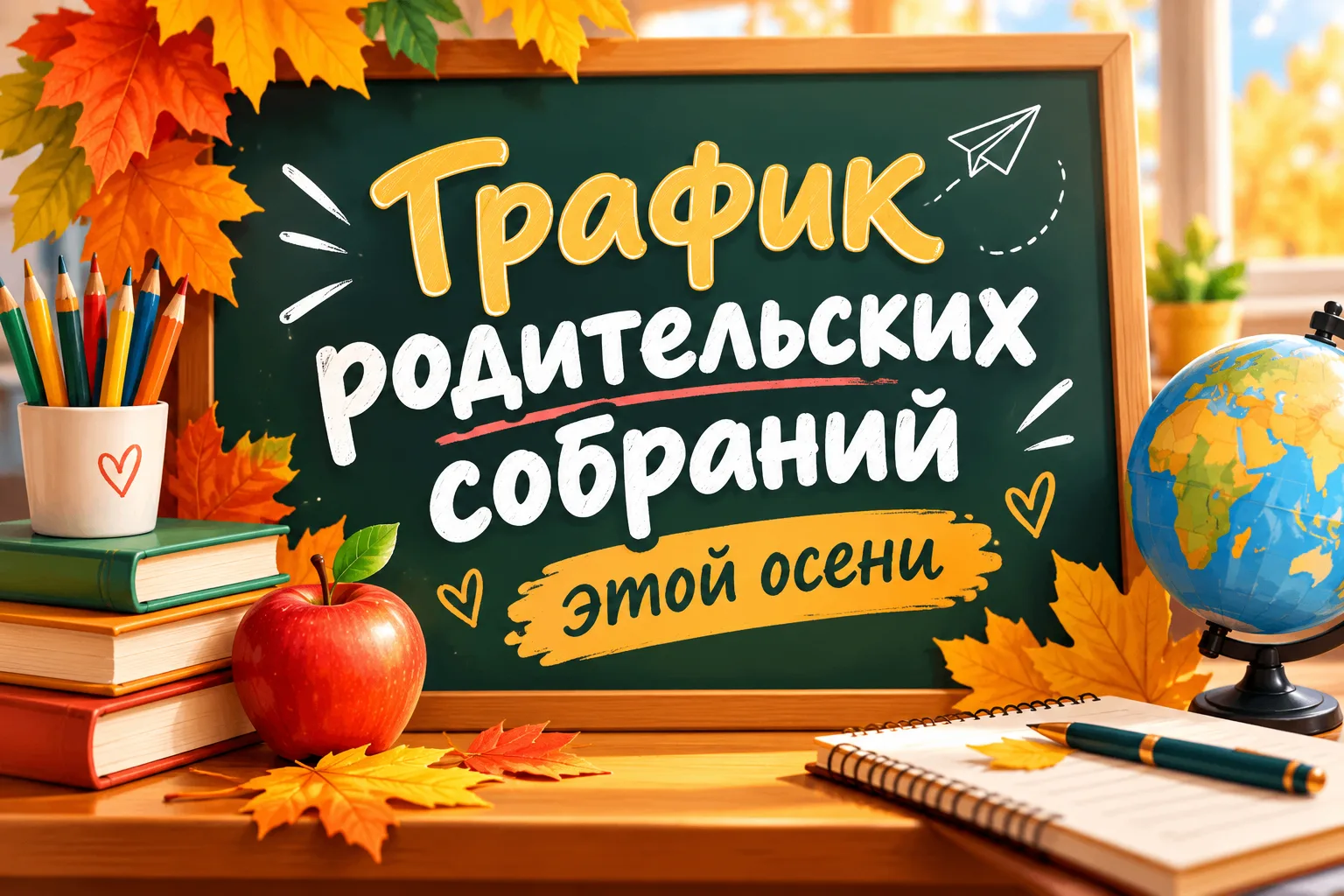Осенний чек-ин: встречаемся на родительских собраниях!