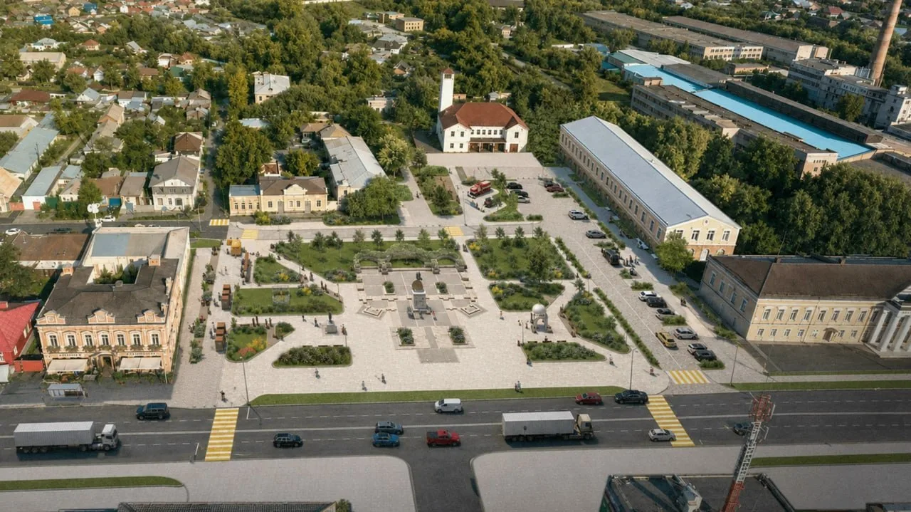 Площадь Труда рассчитывают обновить в 2027 году