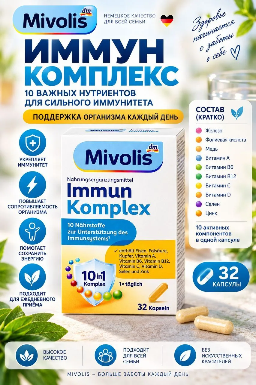 💙 Mivolis — забота о здоровье всей семьи! 🇩🇪