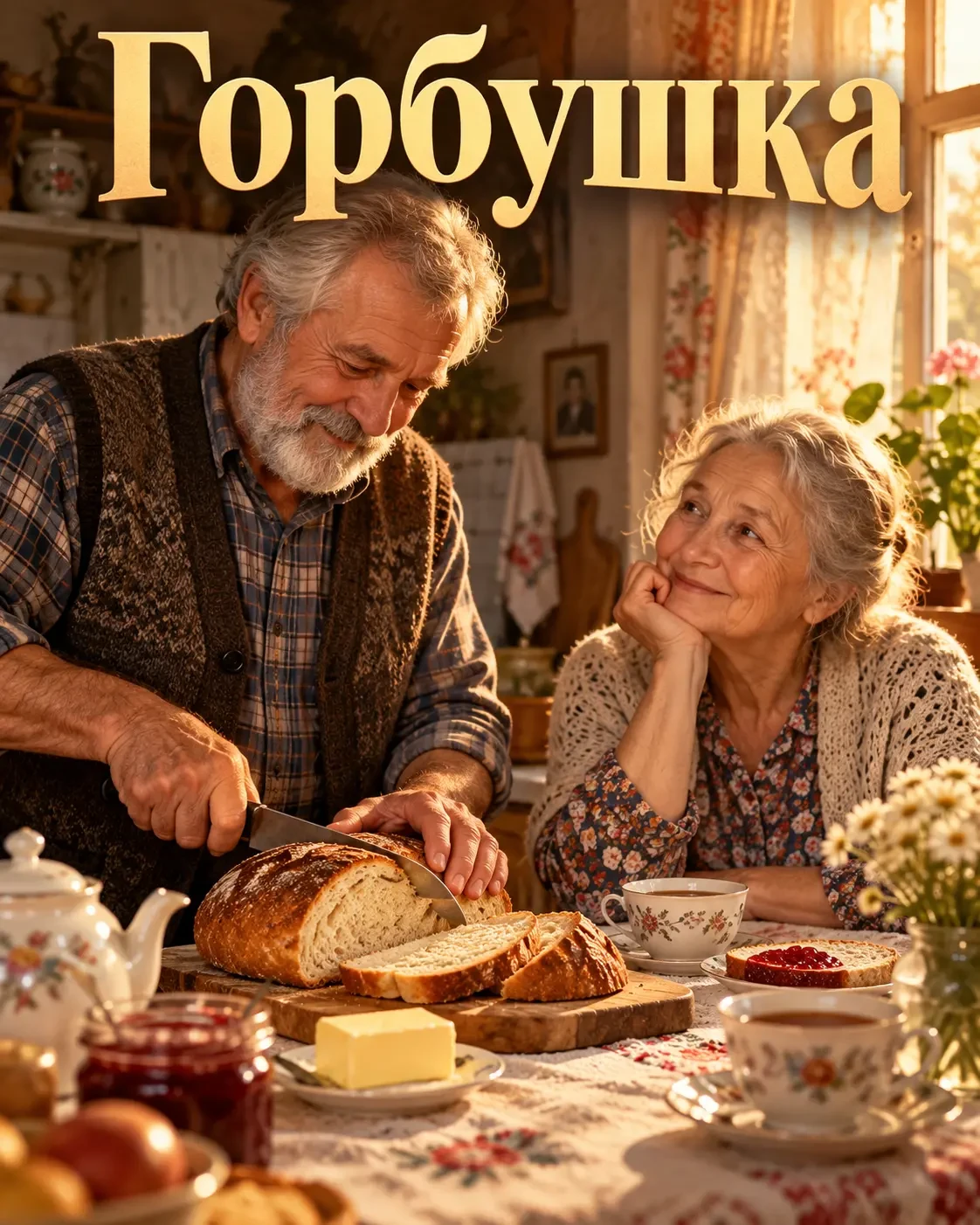 Горбушка. Каждое утро Николай Иванович вставал раньше жены минут на двадцать.