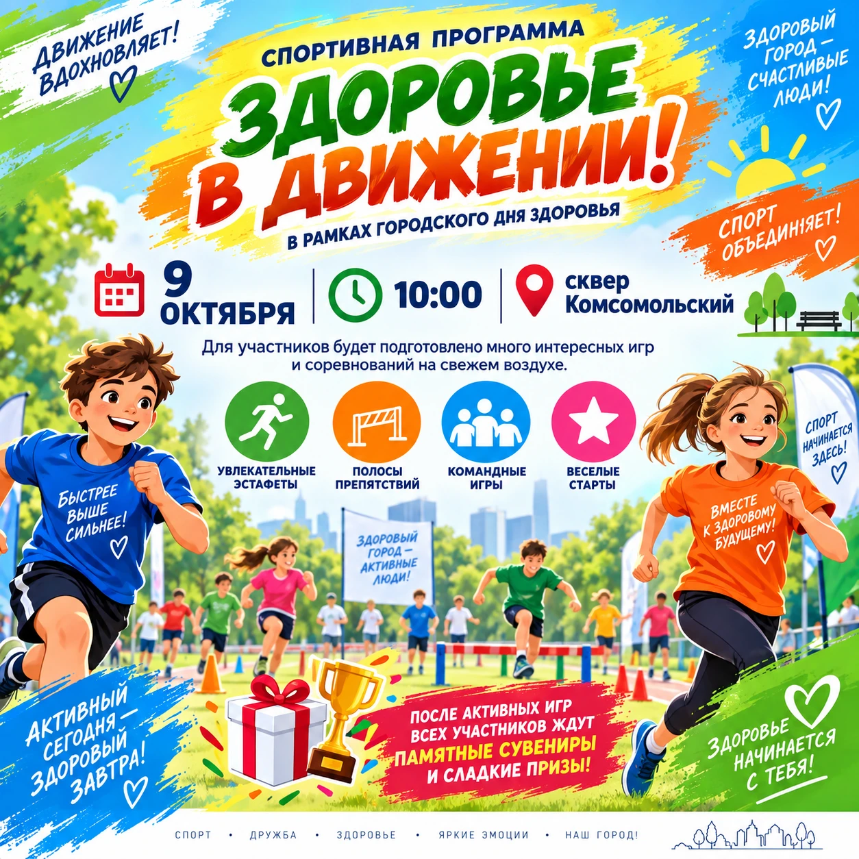 🍁 Осень — не время для хандры! Время двигаться! 💪