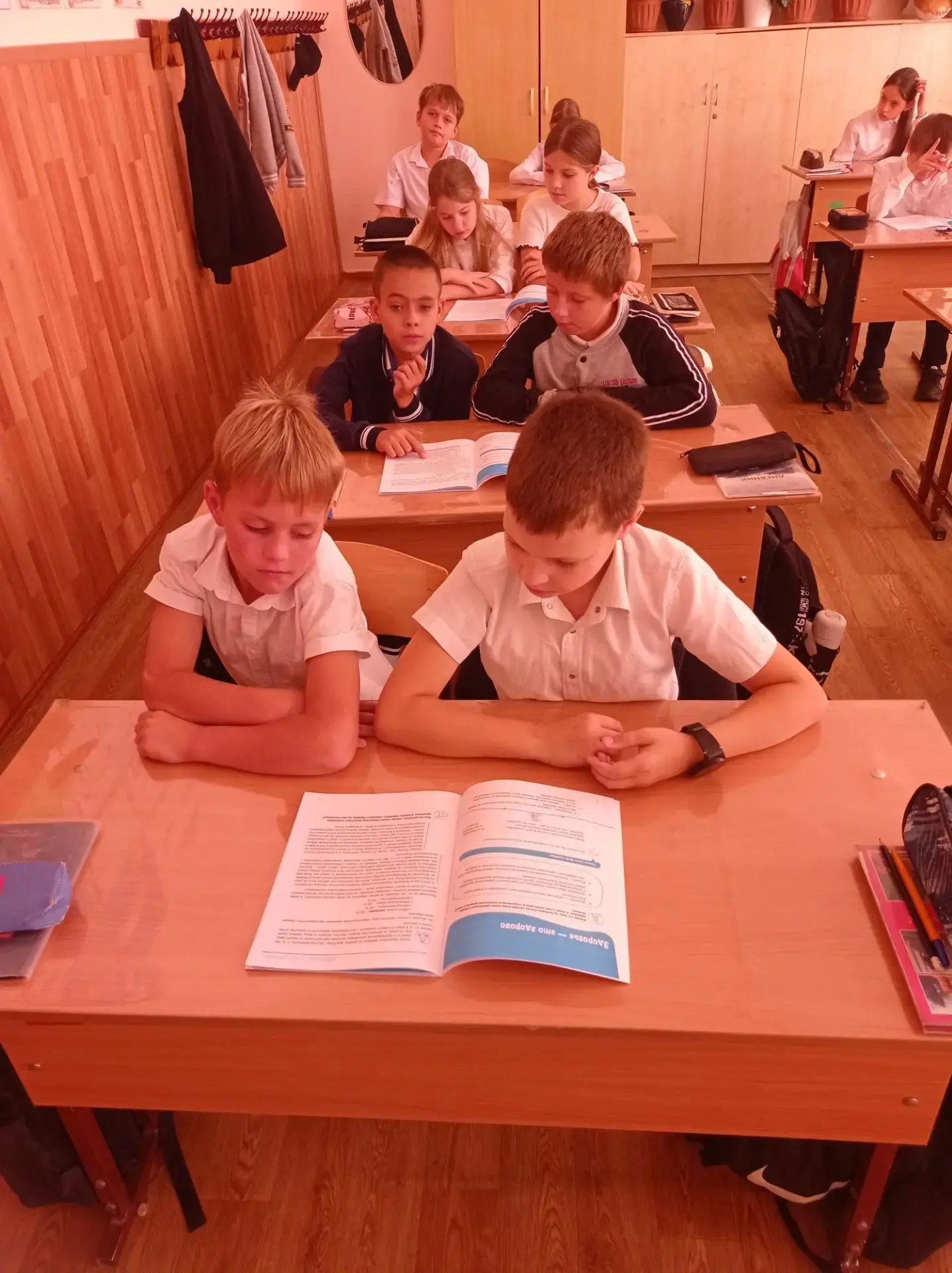 В 4В классе прошёл кружок «Правильное питание». Тема занятия была «Здоровье — это здоро...