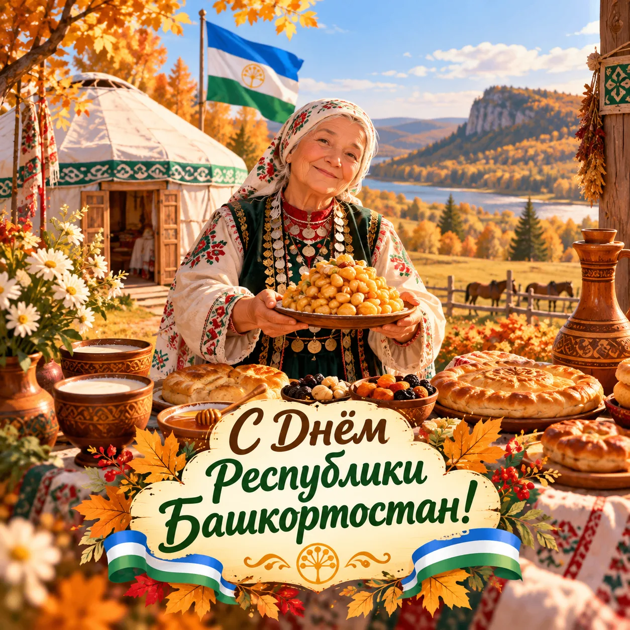 Сегодня День Республики Башкортостан.