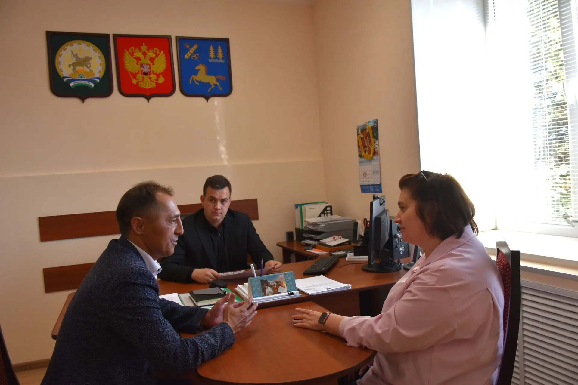 Вчера Дуванский район с рабочим визитом посетила начальник отдела социокультурной деяте...