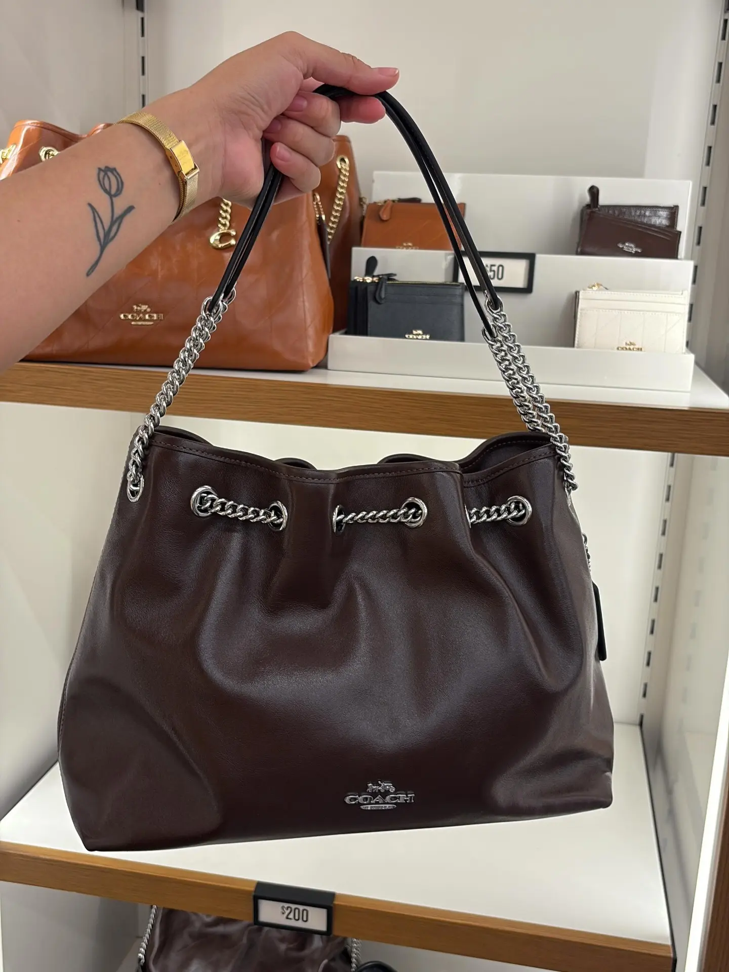 🚨🤎 СРОЧНО! COACH EVELYN SHOULDER BAG СНОВА ДОСТУПНА!