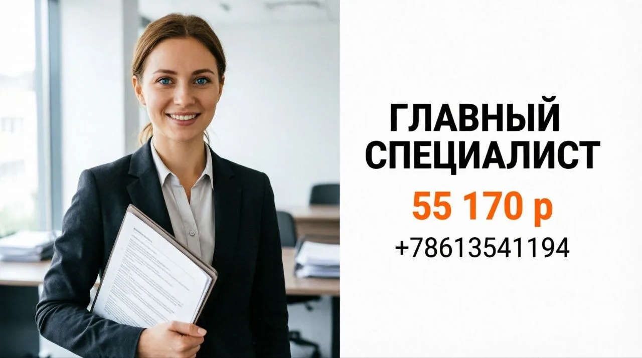ГЛАВНЫЙ СПЕЦИАЛИСТ СЕКТОРА ТОРГОВЛИ И ЗАЩИТЫ ПРАВ ПОТРЕБИТЕЛЕЙ | 55 170 р