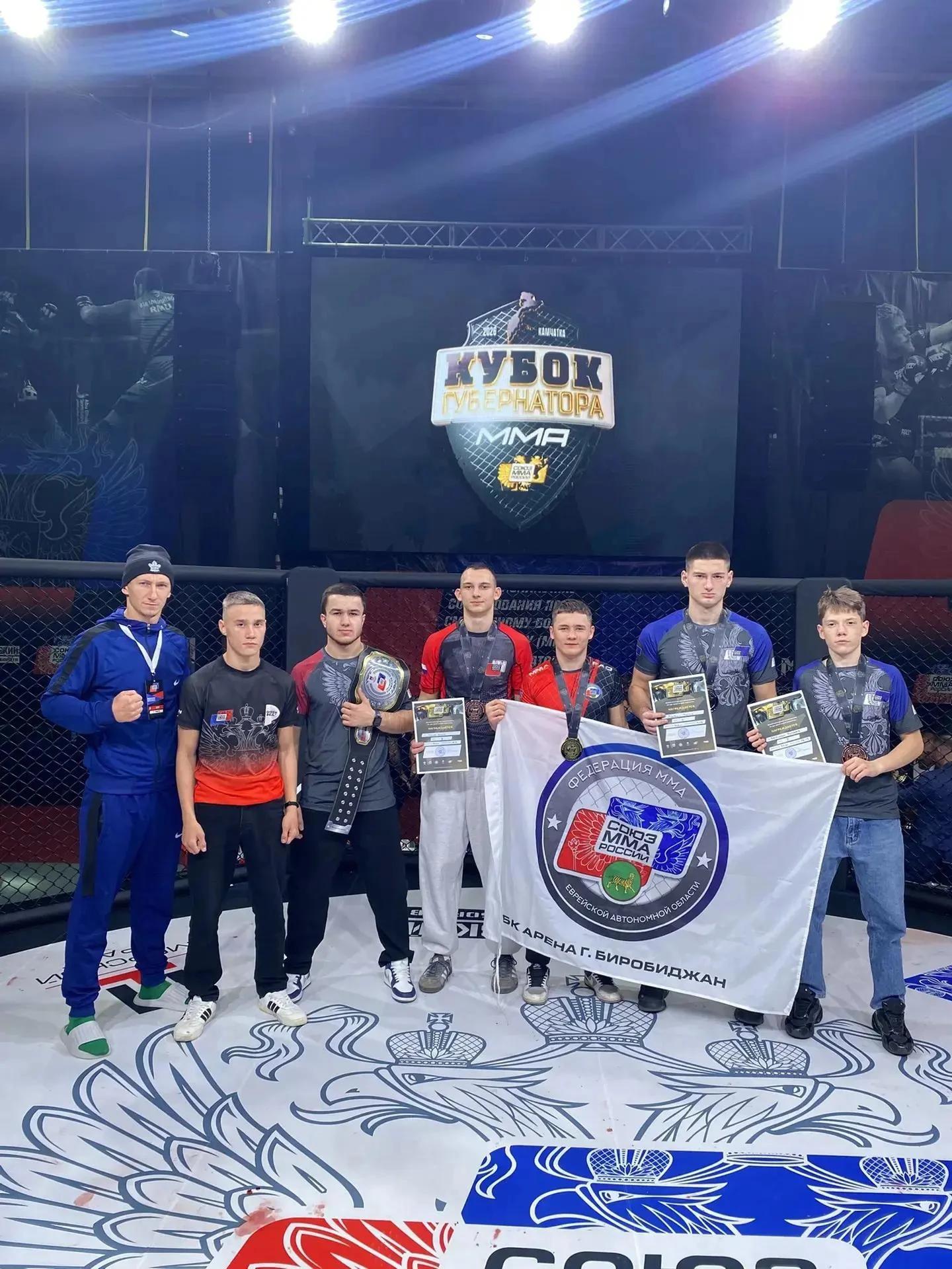 🥰 Спортсмены из ЕАО завоевали награды на турнире по ММА в Петропавловске-Камчатском