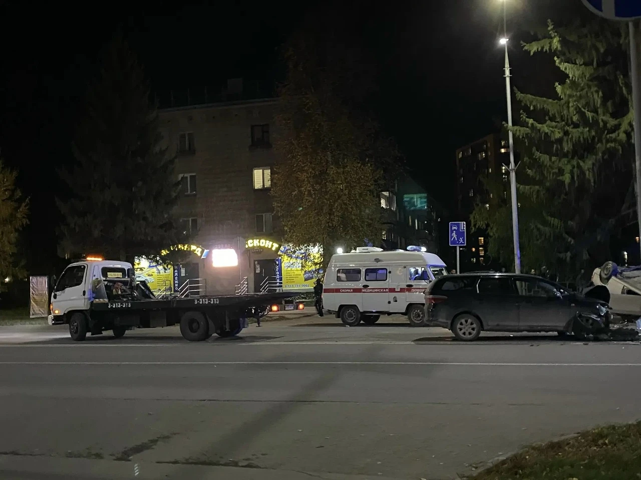 Пьяный водитель на «Хонде» совершил дорожный замес на пешеходном переходе в центре Берд...