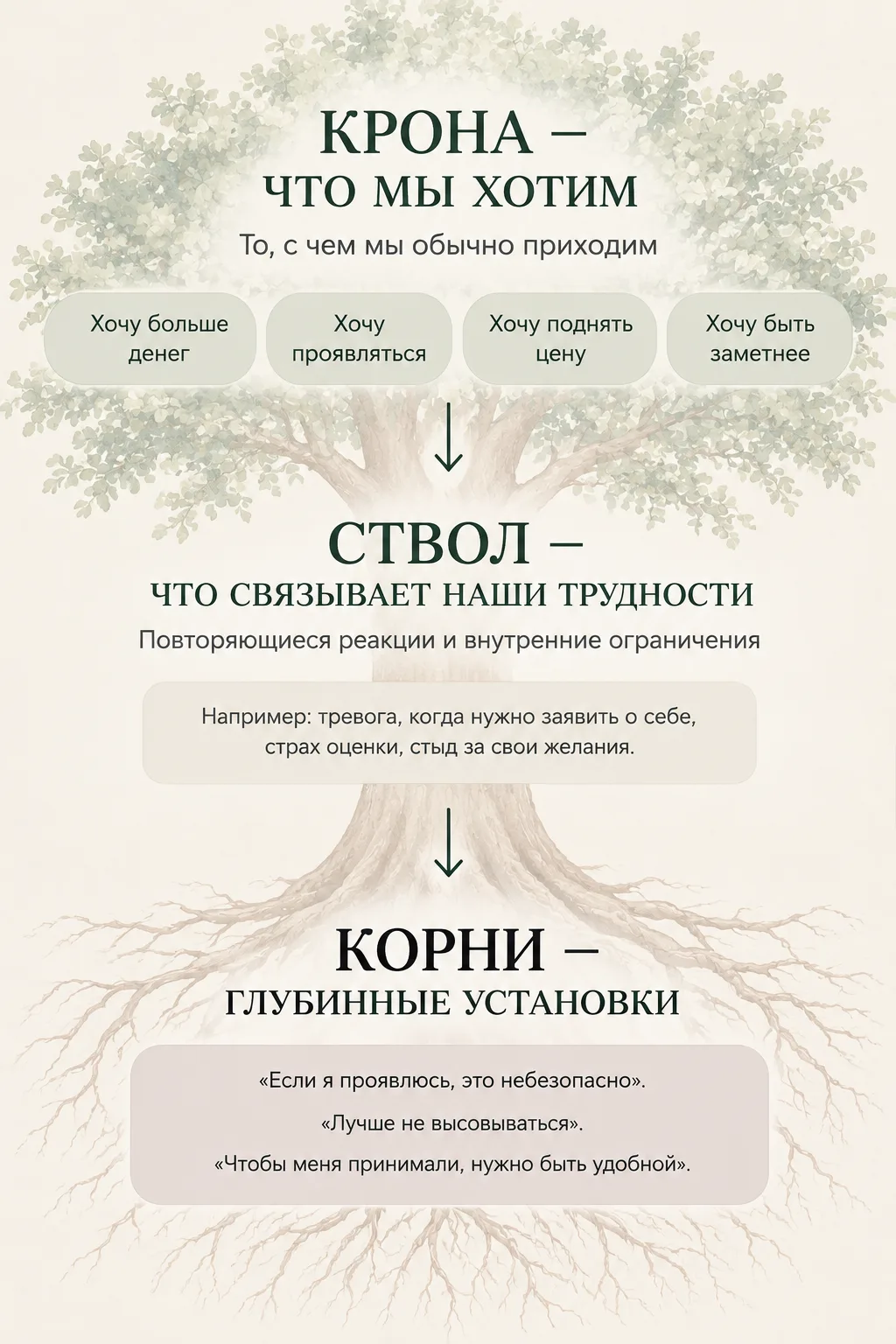 Это отзыв после трансформационной сессии