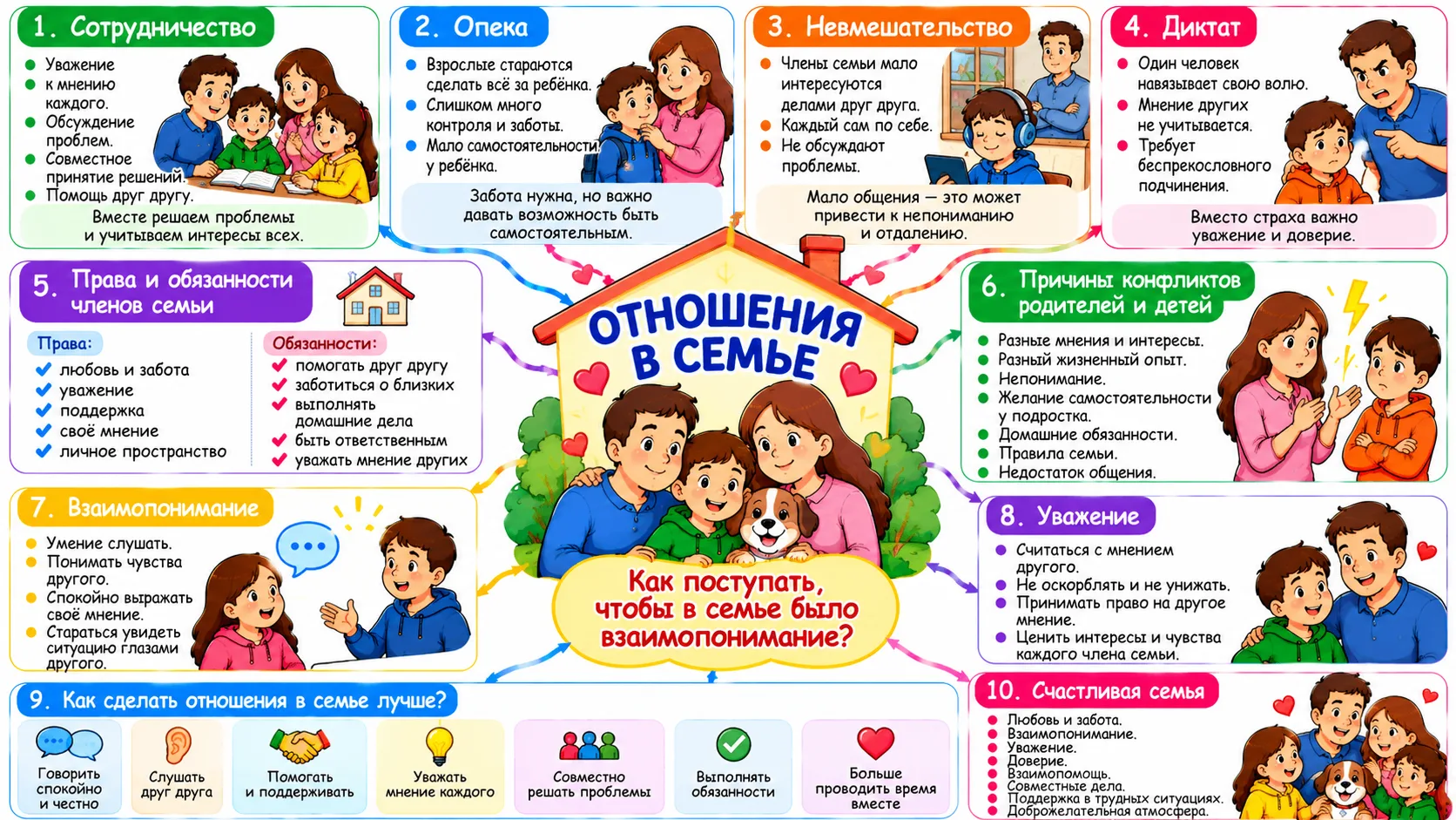 Отношения в семье
