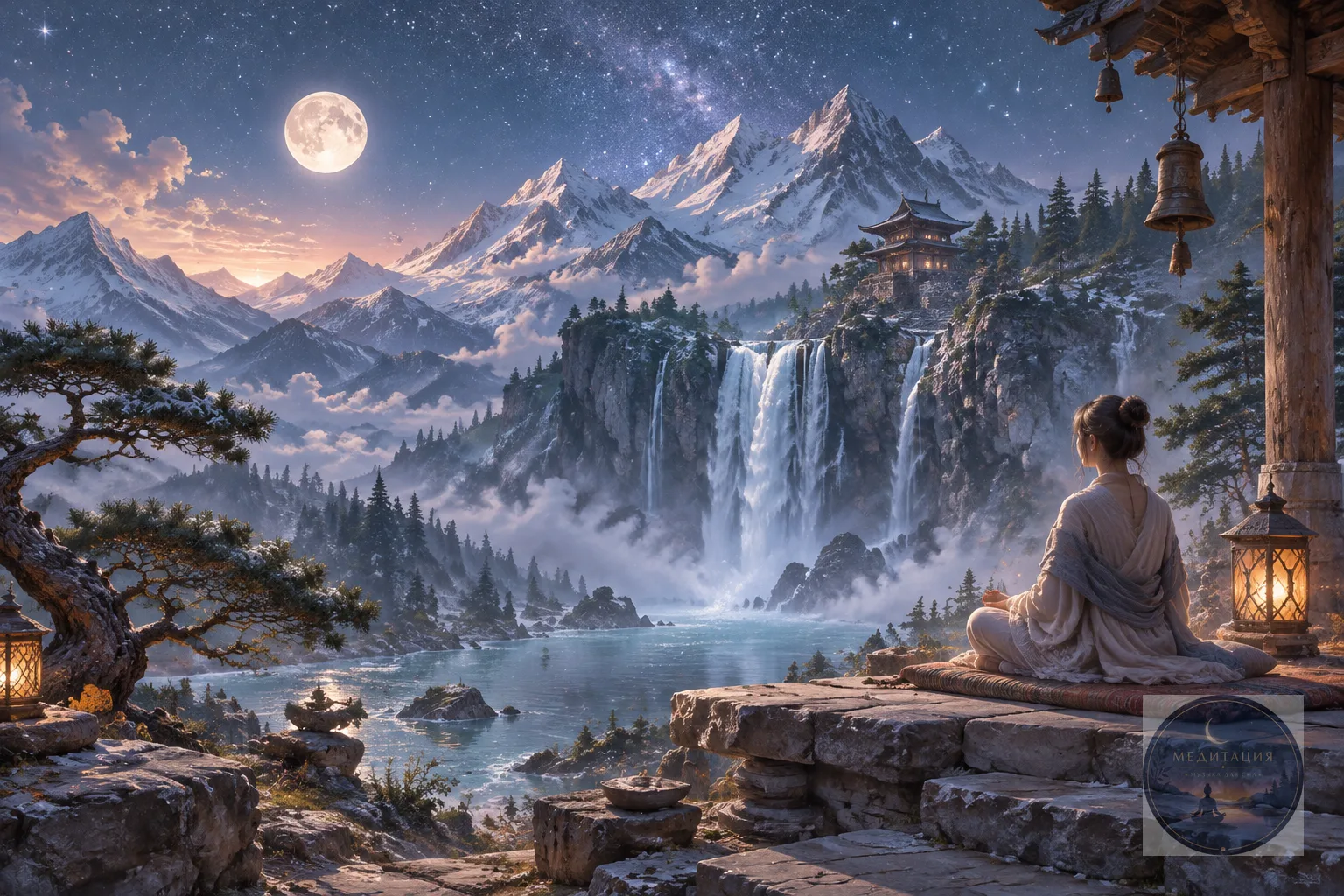 🕯️ Медитация «Затерянный водопад» уже здесь.